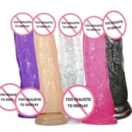 DILDO TEMPEL TELUR MANUAL SILIKON FLEKSIBEL ELASTIS