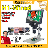 microscope G1200 digital microscope Magnification Lab teachin 1200X 7inch Lab Biological Microsco