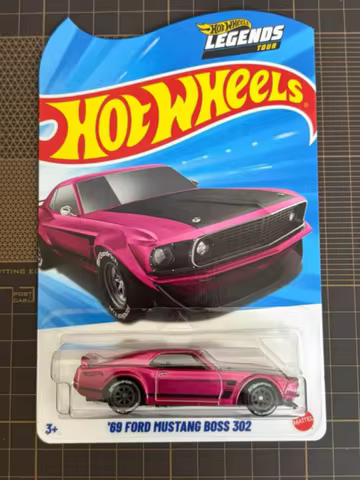 New Hot Wheels Original Legends Tour 2026 69 Ford Mustang Boss 302 Collector Edition 1:64 Collection