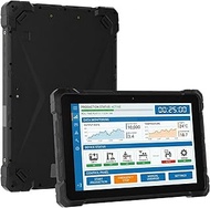 Rugged Tablet, N100 Win11 Pro Tablet, eMMC 8GB RAM 128GB Tablet PC, 10.1 Inch Tablet with 16000mAh B