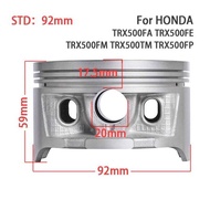 92Mm 2 43 Piston Rings Set For HONDA ATV 13101-Hp0-A000 13010-Hp0-A01 Trx500 FA FE FM TM FP Fourtr