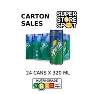 Sprite 320ml Can Drinks Carton Sales (24 cans per carton)