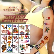 SO MANY Football WS-A201-A210Tattoo Stickers 120*76mm World Cup Sporting events Football matches Eur
