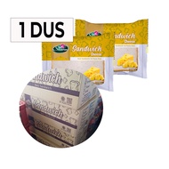 Roti Sandwich Sharon Bakery 65GR Rasa Cheese Keju 1 Dus 60 Pcs
