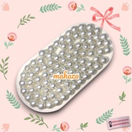 [White Synthetic Pearl 10mm & 12mm] 10gr Beads Beaded/ Synthetic Pearl Beads 10mm