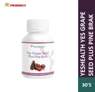 YESHEALTH YES GRAPE SEED PLUS PINE BRAK 30S