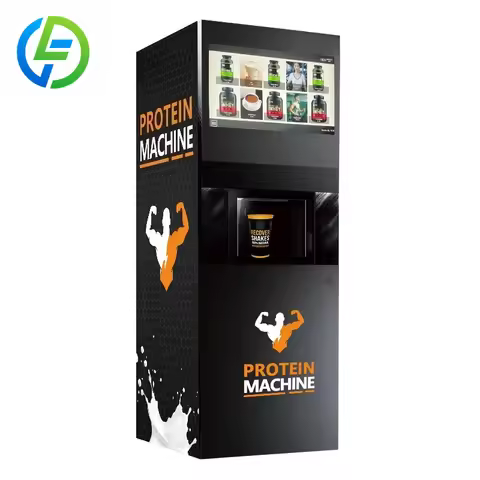 Customized Protein Shake Vending Machine Touch Screen Gym Protein Powder Shaker Vending Machine with