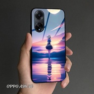 Oppo A98 5G Case - Softcase - Latest Casing - Oppo A98 5G glass softcase (GC198)