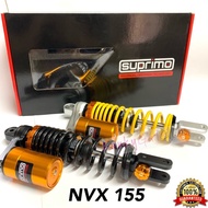 GAS ABSORBER SUPRIMO NVX155 ADJUSTABLE 275MM BLACK YELLOW (Soft/Hard) NVX 155 AEROX Suspension Monos