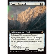 FDN_444 Crystal Barricade *Extended Art EA* MTG Magic: The Gathering: Foundations_Rare
