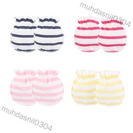 muhdasnil0304 3 Pairs 0-3 Months Newborn Infant Soft Cotton Gloves Anti-scratch Handguard Glove