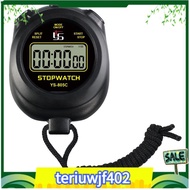 【●TI●】Digital Stopwatch Timer Professional Handheld LCD Chronograph Sports Stopwatch Sports Training
