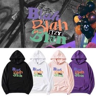 ITZY 專輯 Blah Blah Blah 專輯概念連帽衛衣 Itzy週邊 周邊 專輯 小卡 香港演唱會 手燈