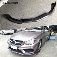 On sale Carbon Fiber Front Lip for Benz E Class W207 C207 Coupe E200 E260 E300 Coupe 2014-2016 Front