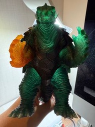 🔥[絕版美品 1998古董膠 劇場限定版 綠色透明 🔥火焰掌🔥] BANDAI Movie Monster Series MMS Gamera 1999 G3 守護獸 邪神覺醒 卡美拉 加美拉 卡米拉