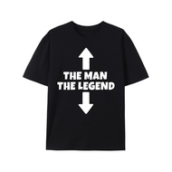 Print4u The Man The Legend Fathers Day Mens Birthday Novelty Funny T-Shirt