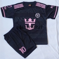 CHILDREN'S INTER MIAMI MESSI HOME FOOTBALL CLOTHING SET INTER MIAMI HOME MESSI CHILDREN'S JERSEY SET