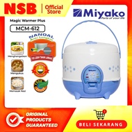 Miyako Rice Cooker Kecil 1.2L Liter Magic Com MCM 612 Mejikom 3in1