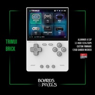 Trimui Brick Retro Handheld with Allwinner A133P CPU Bundle with 128GB Sandisk MicroSD