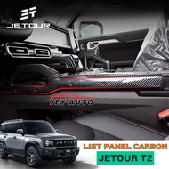 Jetour T2 Carbon Center Panel List Jetour T2 Center Panel Protective/ Jetour T2 Accessories/