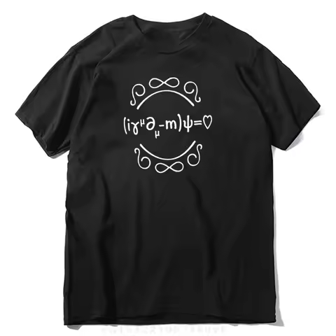 Dirac Equation T-Shirt oversized heavyweights t shirts for men cotton oversized cute clothes heavywe