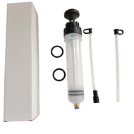 500cc Syringe Type Suction Injection Dual-Use Oil Change Tool Manual Oil Injector Pump Water Change 