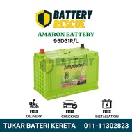 [Installation Available] 95D31L | 95D31R | N70Z N70ZL | Amaron Go Car Battery Bateri Kereta | Hilux 