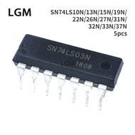 5Pcs Original SN74LS10N HD74LS10P 13/15/19/22P/26/27/31/32N/33P/37 DIP14 IC NEW