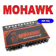 MOHAWK Pre Amp Car Audio MM-SERIES 5 Band 7 Band Parametric Equalizer Control Preamp