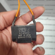 KAPASITOR KOTAK KABEL 2.5UF - CAPASITOR KOTAK KABEL 2.5 UF