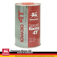 WOLVER SPECIAL RACING Full Synthetic Scooter Oil 10W30 SN 0.8L Imported in Whole Cans from GERMANY