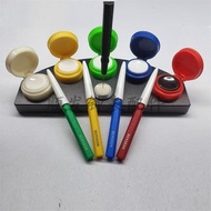 ปากกาเติมเครื่องมือซ่อมนาฬิกา Bergeon Alloy 5 Holes Red Black Green Yellow Blue Pen อุปกรณ์เสริมสำหร