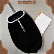 Ready Durable Velvet Church Collection Offering Bag Zipper Sunday School Children Oval Handle