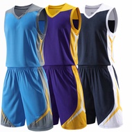 2020 Men Throwback Basketball Jerseys Set Sports Clothes Kids Basketball Uniforms Kit College Sports