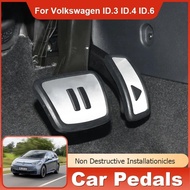for Volkswagen VW Golf 7 8 MK7 MK8 ID.3 ID.4 ID.6 ID3 ID4 ID6 Stainless Steel Car Pedals Gas Acceler