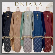 Kurung Dkiara Kurung Moden Labuh High Quality Royal Textura Dobby Silk by Dmimi