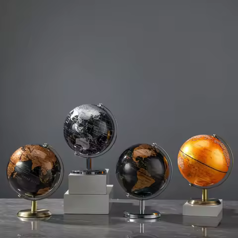 14cm Globe Ornament Classroom Teaching Globe Geographic Knowledge Learning Globe Geographic Location