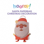 HOORAY XMAS SANTA PAPERBAG/CHRISTMAS GIFT BAG (1 PC) CX105