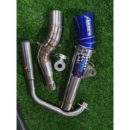 ✐Raider 150 carb type open pipe *AUN Bulate pipe premium copy *