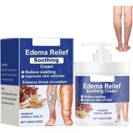 Edema Soothing Herbal Cream Anti Swelling Cream for Legs Swell Clear Lymphatic Drainage Massage Crea