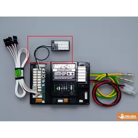 JUWUBA Four-in-one Lamp Group PH2.0 Expansion Board for Tamiya RC Dump Truck SCANIA 770S R620 VOLVO 