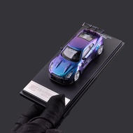 Timemicro 1/64 NISSAN GTR R35 Liberty Walk JDM Style Discoloration Diecast Supercar Racing GT Car Gi