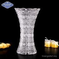 Pasu Kaca Kristal Ukiran Tangan Bohemia Bohemia Import Czech Pasu Lutsinar Hiasan Kreatif