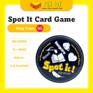 (FunToy SG) Spot it! Signiture - Dobble Kids Birthday Party Card - Party Game 2-6+ Players Age 6+