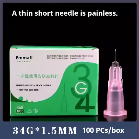 34G small needle hand.5mm2.5/4 mm mosquito needle 32g ultra-fine non-painless needle