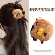 Hair Claw Clip – Plush Cartoon Animal Design Cozy Cute Winter Daily Wear