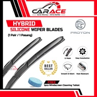 (1 PAIR) PROTON Wiper Saga VVT BLM FLX Lmst Wira Persona Waja Exora Preve Car Silicone Wiper Windshi