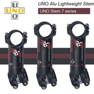 UNO 7 จักรยาน Kalloy Ultralight-7 17 องศา MTB Alu 7050 31.8 มม.60 70 มม.80 มม. 90 มม.100 110 120 130 มม.ก้านจักรยาน King โลหะผสม