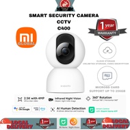 [Global] Xiaomi Smart Camera C400 CCTV 360 AI Detection Surveillance Camera 2.5K Resolution Smart Ho