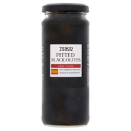 Tesco Pitted Black Olives 330g